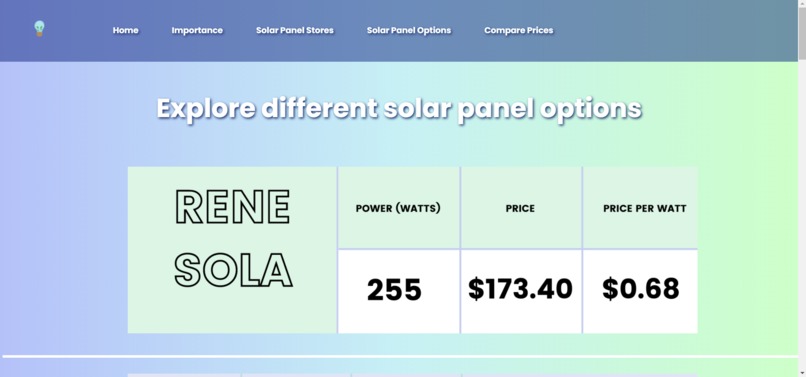 Save With Solar (by the Hacking for Change team) – screenshot 3