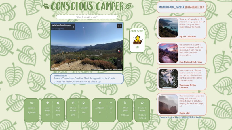 Conscious Camper – screenshot 1