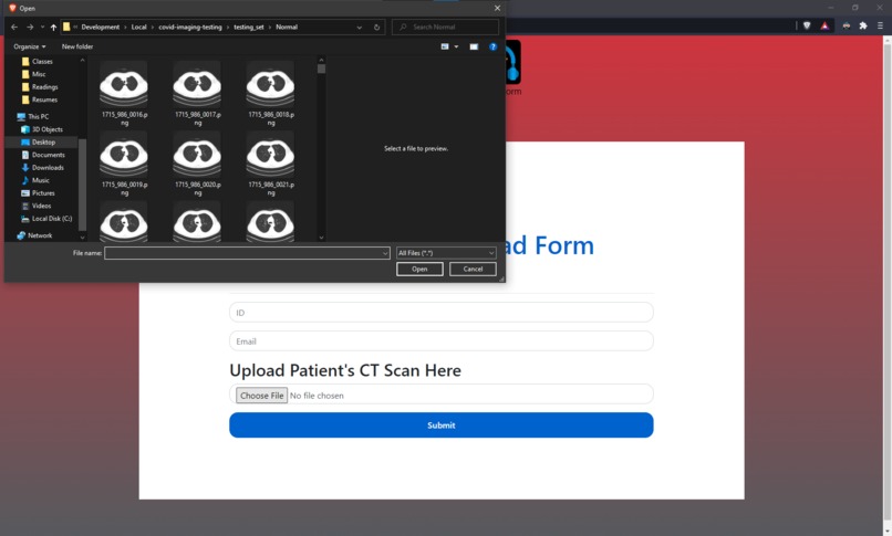 COV-AI-D – screenshot 4