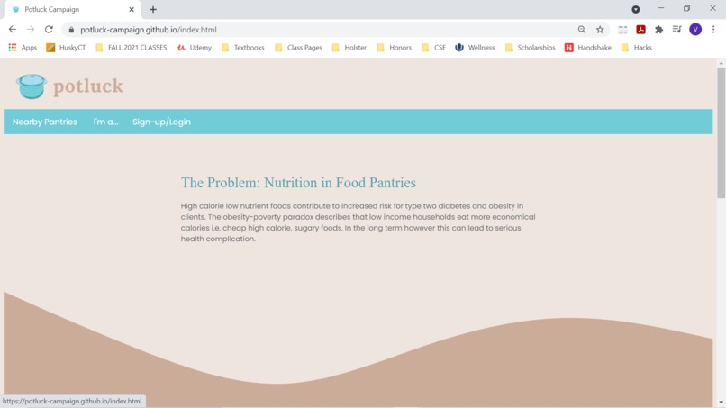 The Potluck Campaign – screenshot 1