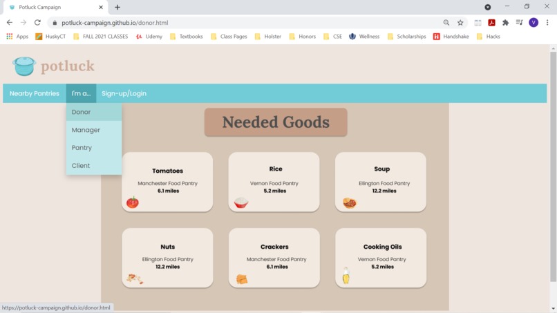 The Potluck Campaign – screenshot 4