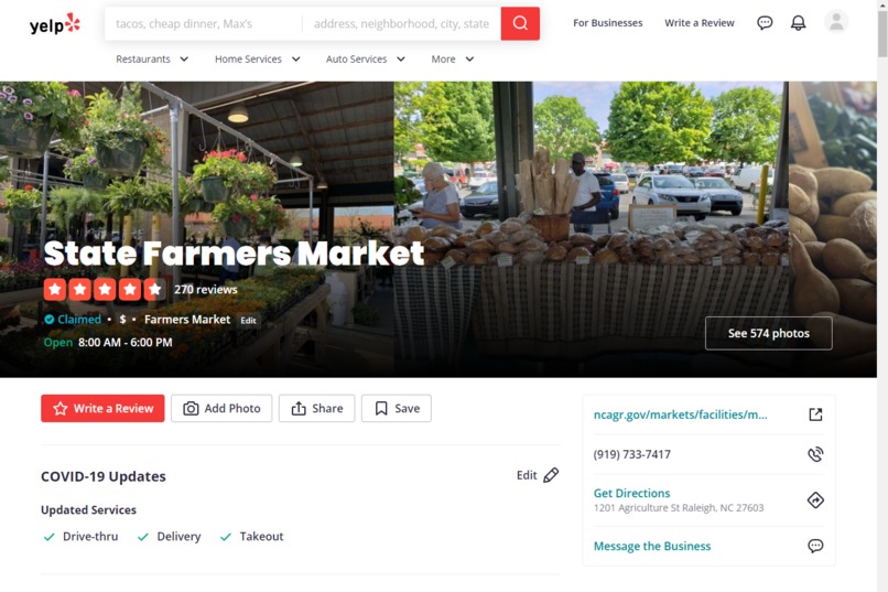 Find Local Organic Produce – screenshot 3
