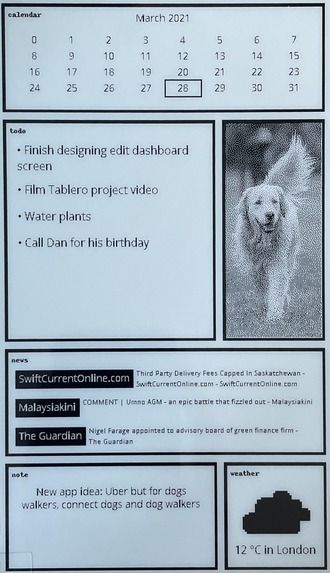 Tablero – screenshot 2
