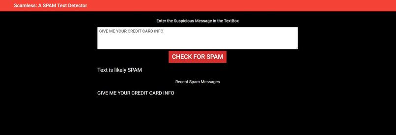 Scamless – screenshot 2