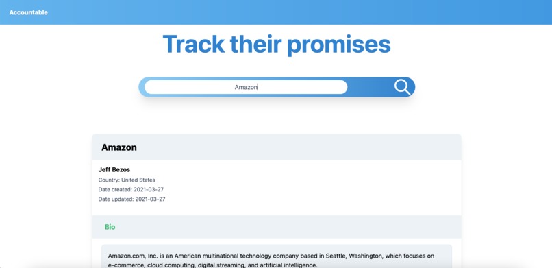 Accountable – screenshot 2