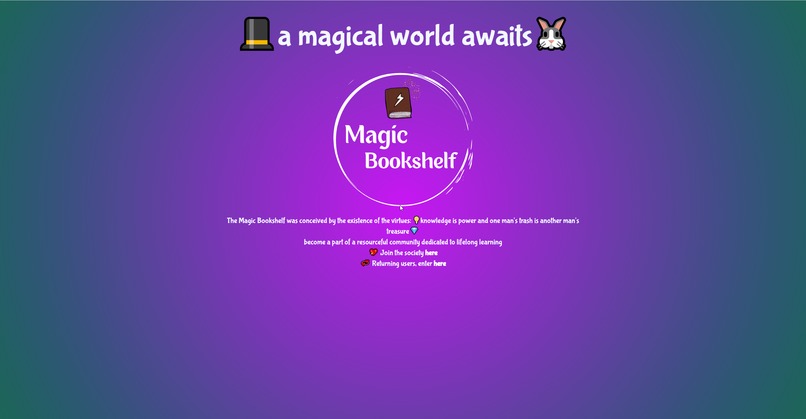 The Magic Bookshelf – screenshot 1