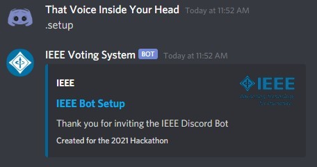 Run-off VoterBot – screenshot 1