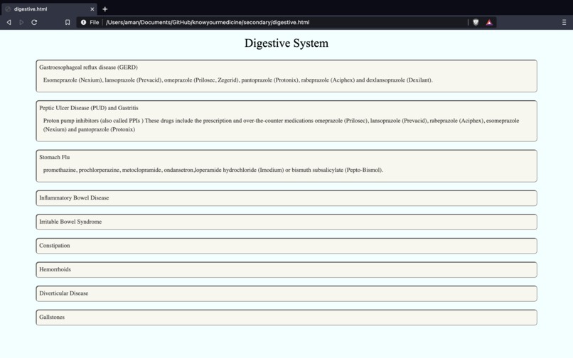 knowyourmedicine – screenshot 1