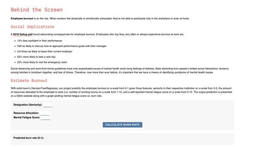 Behind the Screen – screenshot 2