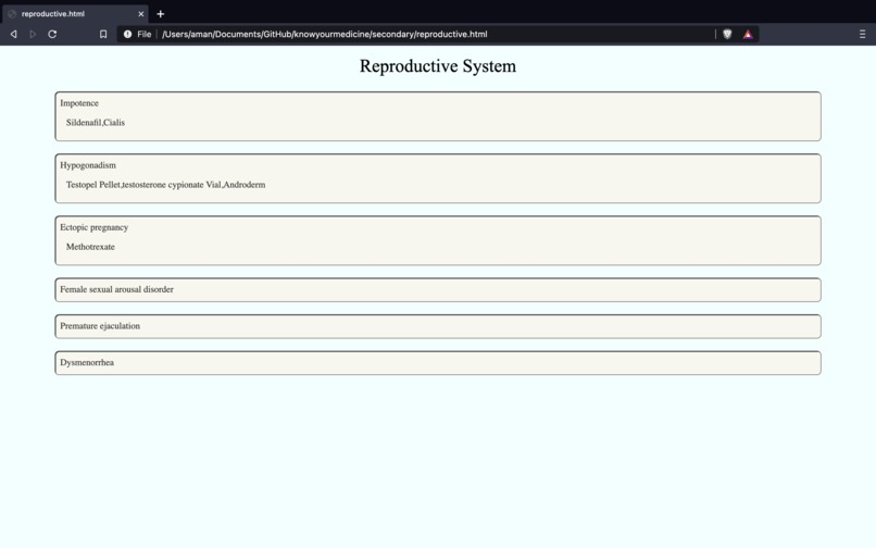 knowyourmedicine – screenshot 2