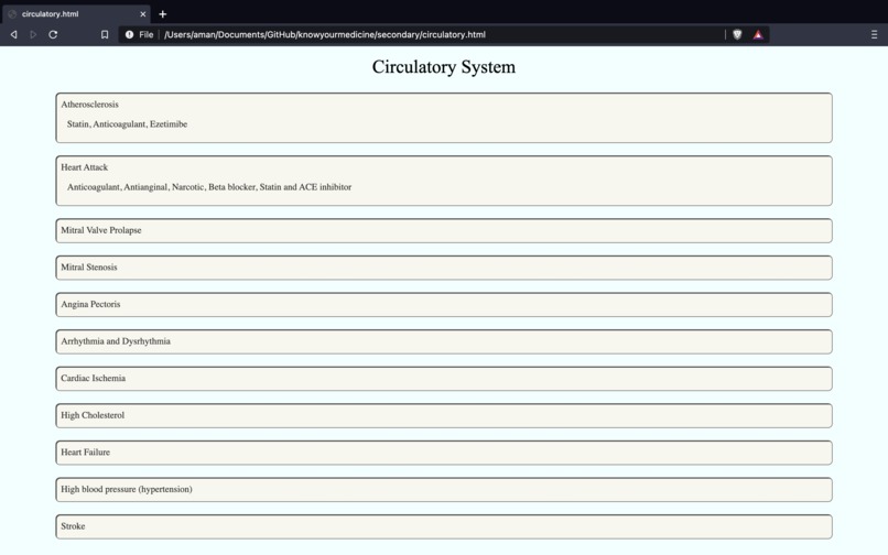 knowyourmedicine – screenshot 3