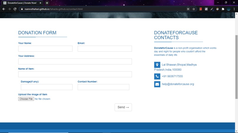 DonateForCause – screenshot 15