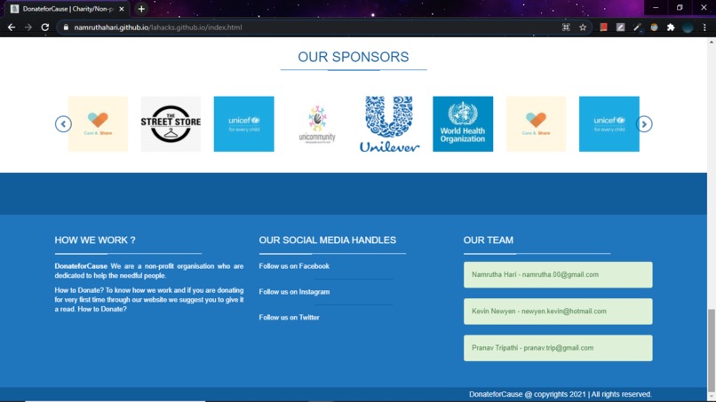 DonateForCause – screenshot 5