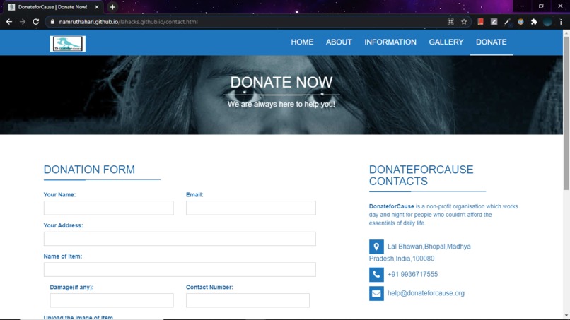DonateForCause – screenshot 14