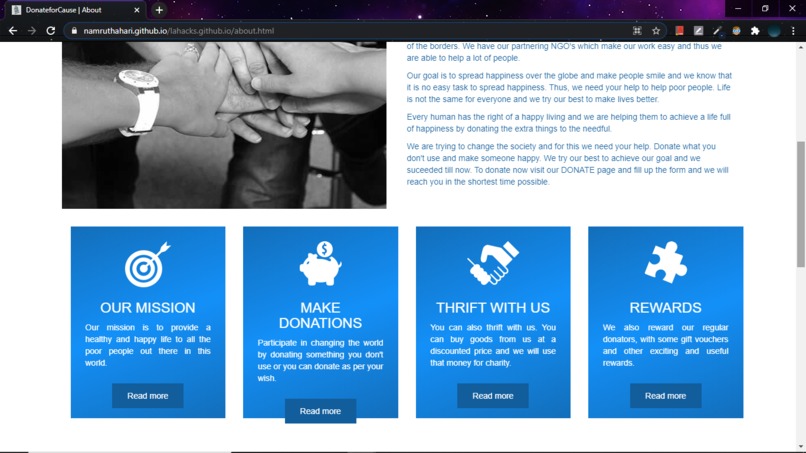 DonateForCause – screenshot 7