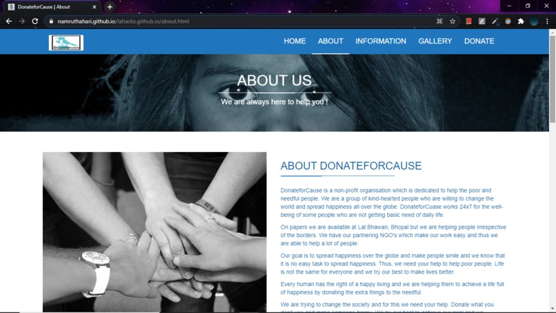 DonateForCause – screenshot 6