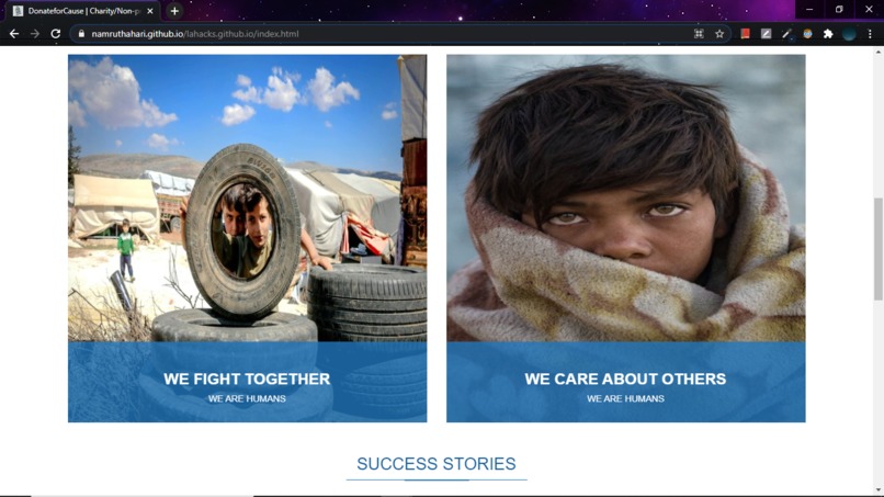 DonateForCause – screenshot 3