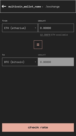 Satellite wallet – screenshot 12