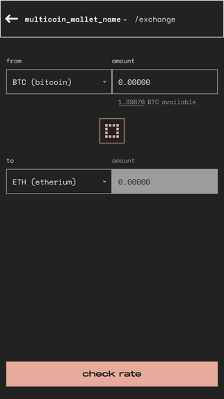 Satellite wallet – screenshot 13