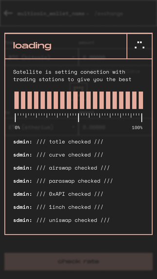 Satellite wallet – screenshot 17