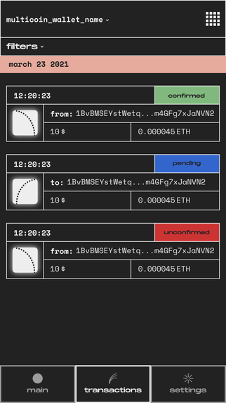 Satellite wallet – screenshot 18