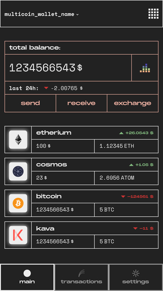 Satellite wallet – screenshot 10