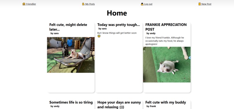 Friendlier – screenshot 1
