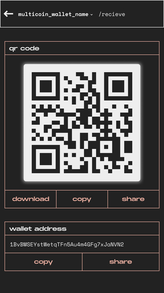 Satellite wallet – screenshot 21