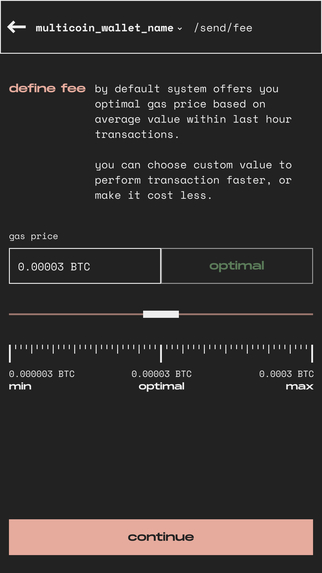 Satellite wallet – screenshot 24