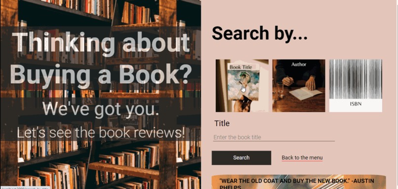 BookReviewMe.com – screenshot 1