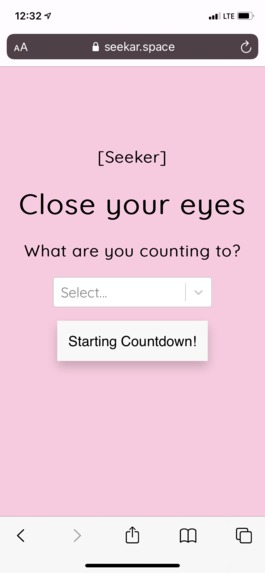 seekAR – screenshot 1