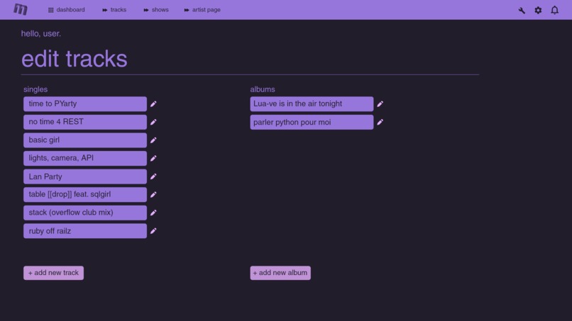 Minerva Music App – screenshot 3