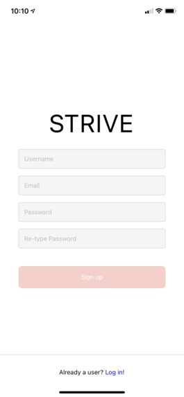 Strive – screenshot 1