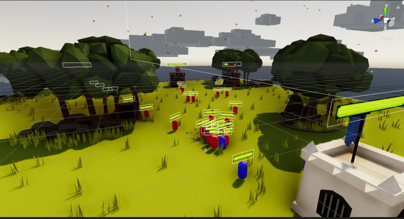 Unity Game - Attack the Towers!!! – screenshot 2