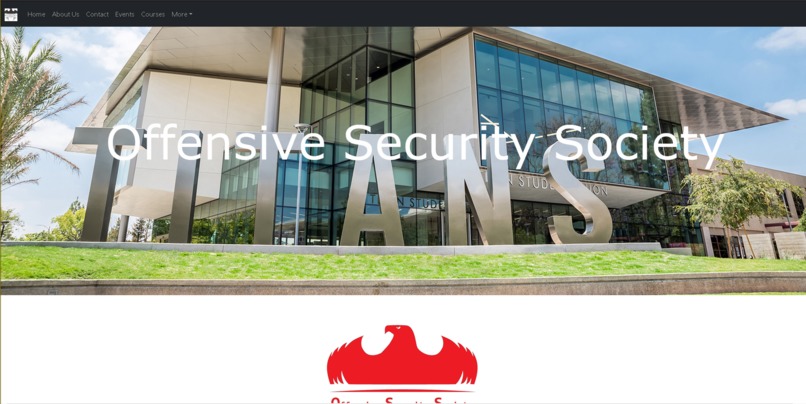 CSUF OSS Static Website – screenshot 1
