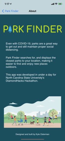 Park Finder – screenshot 1