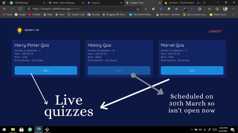Quizzers' Hub – screenshot 3