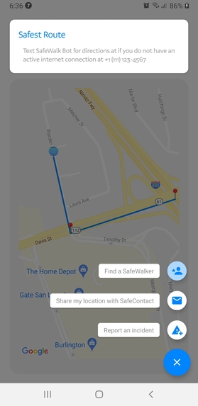 SafeWalk – screenshot 13