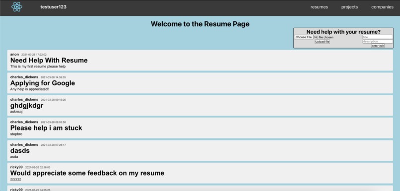 CSCareers.us - Crowd-Sourced Platform for College Students – screenshot 4