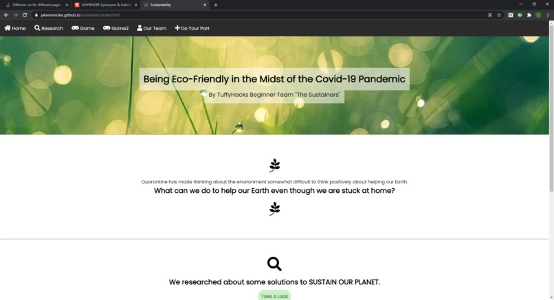 The Sustainers – screenshot 1
