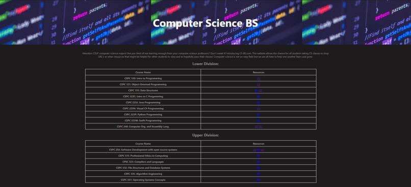 CS-BS – screenshot 1