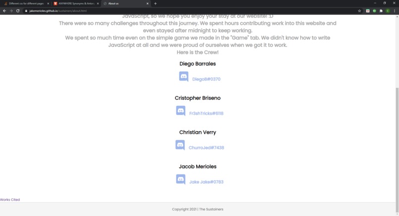 The Sustainers – screenshot 3