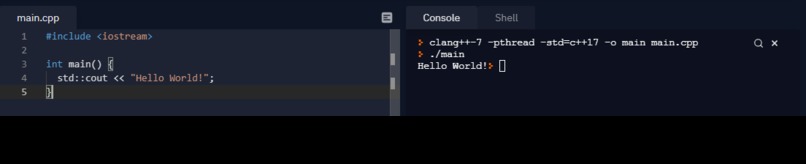 Print Hello, World in a New Language – screenshot 1