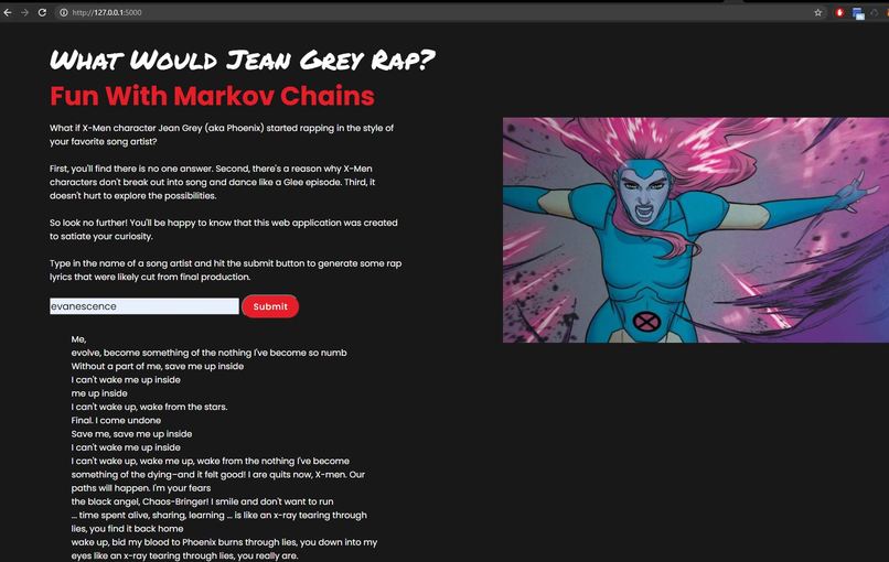 What Would Jean Grey Rap? – screenshot 2
