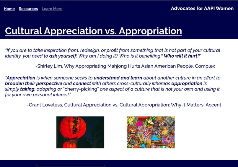 Advocates for AAPI Women – screenshot 7