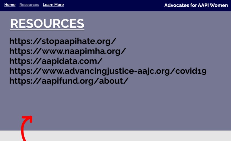 Advocates for AAPI Women – screenshot 10