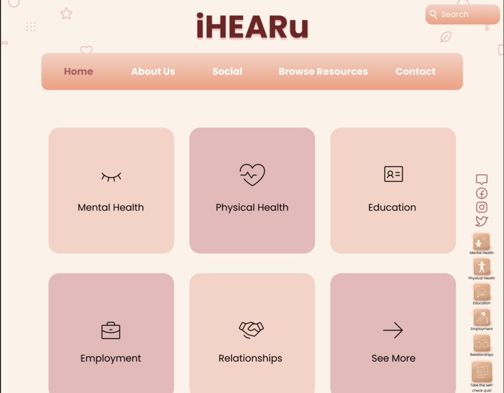 iHEREu – screenshot 1