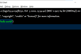 hello World In new Language 