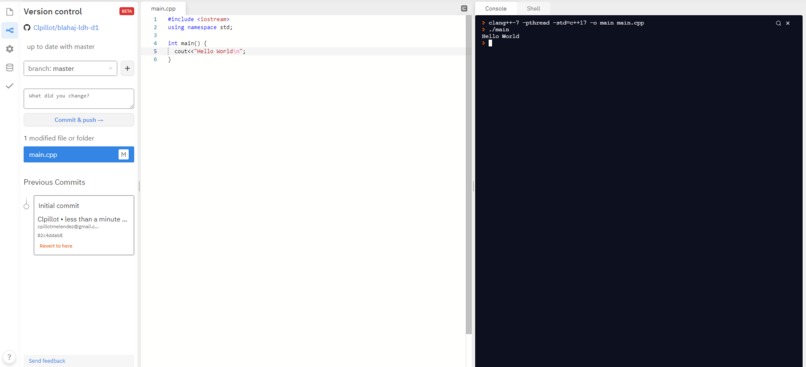 Hello World! In another language LDH Day 1 – screenshot 1