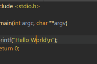 Programming for the first time in C!